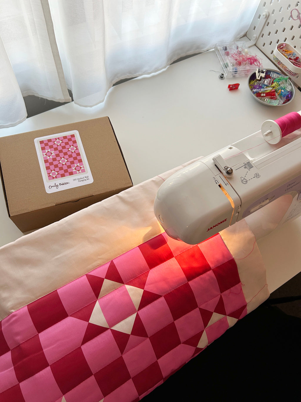 Pre-Order: DIY Strawberry Quilt Kit (1 Oct)