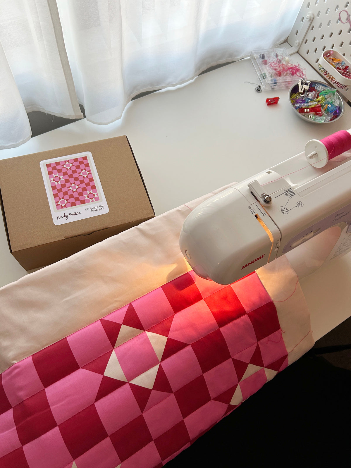 Pre-Order: DIY Strawberry Quilt Kit (1 Oct)