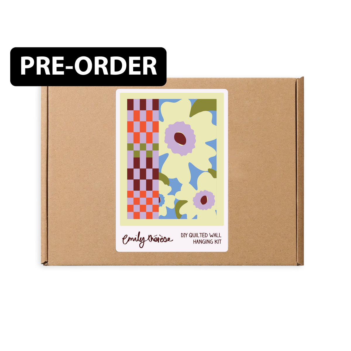 Pre-Order: DIY Flowers Quilt Kit (1 Oct)