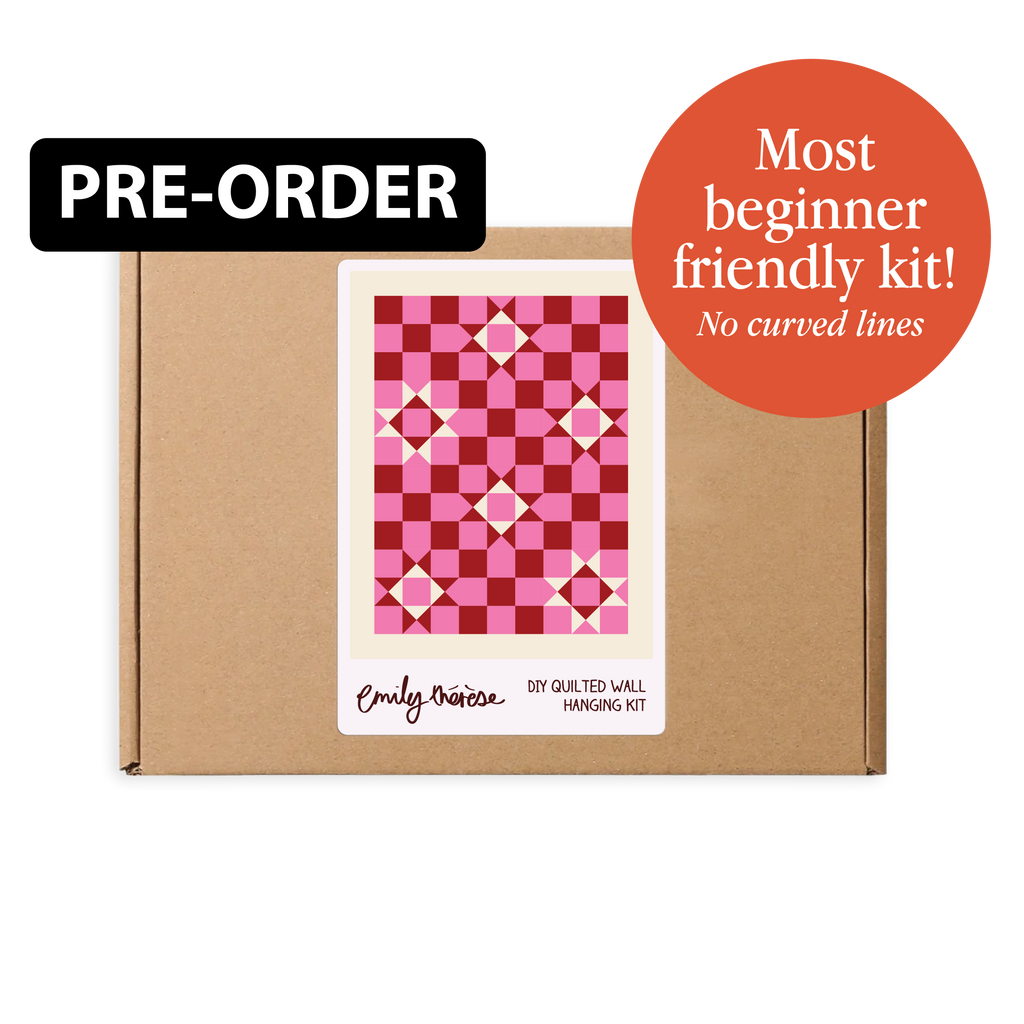 Pre-Order: DIY Strawberry Quilt Kit (1 Oct)
