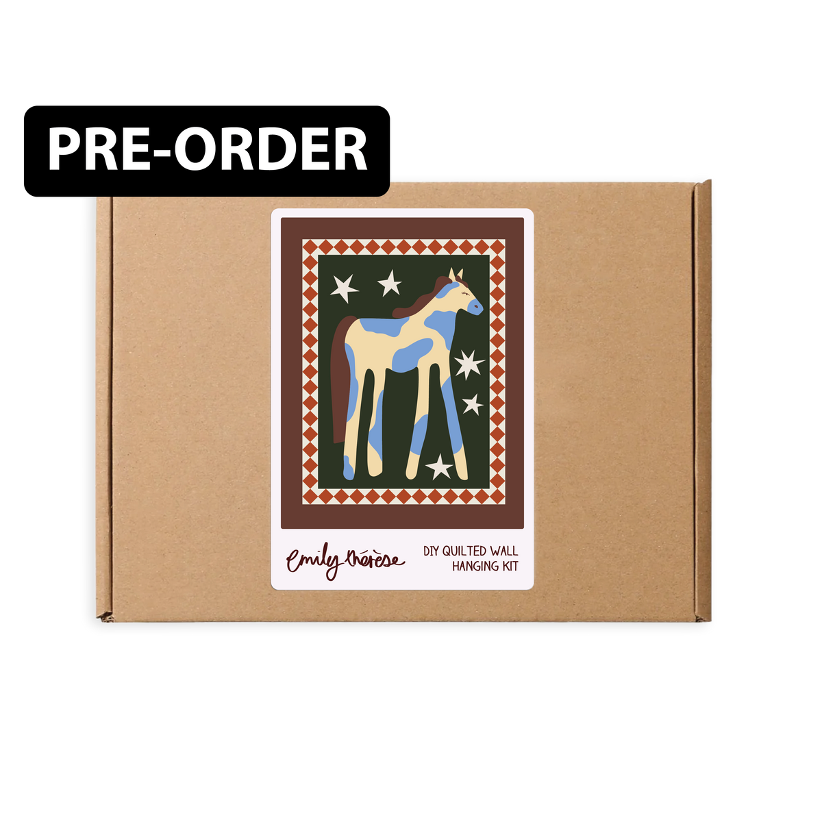 Pre-Order: DIY Horse Quilt Kit (1 Oct)